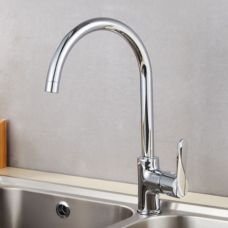Nine-shepherd kitchen tap full copper upright rotating kitchen sink vegetable basin hot and cold 3336-052 33126-494