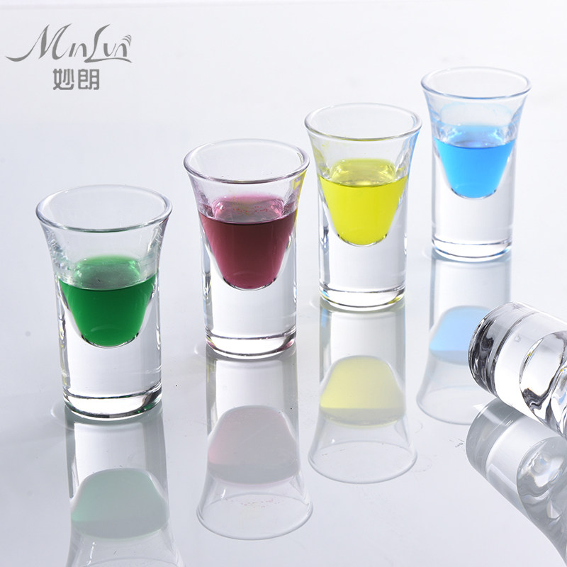 Cocktail glass Net red glass cocktail glass with light cocktail cocktail cup bar a glass