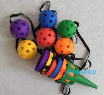 Kindergarten Children Sensation System Training Equipment Outdoor Sports Plastic Throwing Pinball Pinball Polo Polo Polo Polo Polo