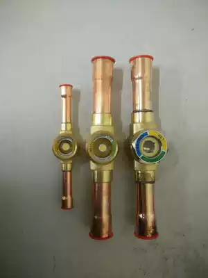 Cold storage air conditioning refrigeration unit High pressure liquid tube visual liquid mirror Refrigerant observation window 6 10mm welding mouth Screw mouth