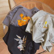 Chen Ma childrens T-shirt 2021 summer new male and female children cartoon short sleeve baby simple T Korean version of small children tide