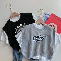 Chen Ma childrens suit 2021 summer new male and female childrens vest short sleeve two-piece baby Korean casual set tide