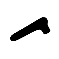 Черный толстый 1 силиконовый