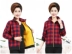 Phụ nữ trung niên mùa thu đông cộng với áo khoác nhung dày ngắn tay dài cho mẹ áo khoác rộng 40 tuổi 50 áo áo khoác da nữ Áo khoác ngắn