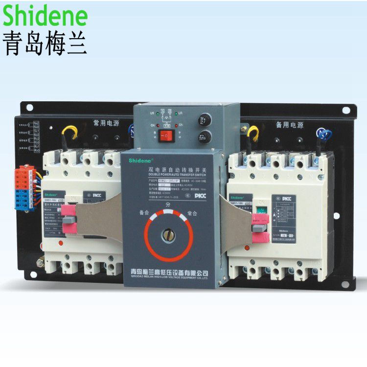 Qingdao Schneider Dual Power Transfer Switch CB Level DSMQ1-100 225 4P Qingdao Merland Dual Power Supply