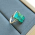 Bạc tự nhiên nhiều loại nhẫn màu xanh ngọc lam ánh trăng dâu tây pha lê jasper tourmaline ruby ​​nam đỏ rõ ràng mới nhẫn đính hôn Nhẫn