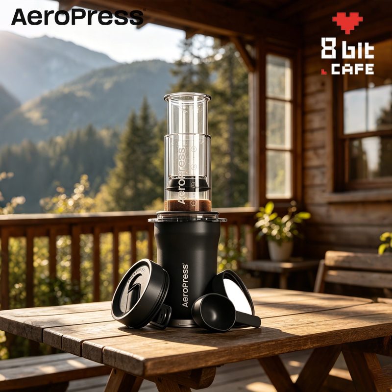 Aeropress Go Plus Coffee Maker Outdoor Portable Brewing Set French Press Espresso Aeropress Go Plus Coffee Maker Outdoor Portable Brewing Set French Press Espresso