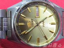 Good product Japanese double Lion Machinery automatic mens watch foreign second-hand double calendar watch discount price clearance transfer