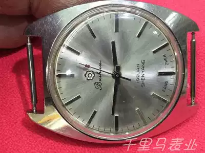 Good product domestic Baihua mechanical manual hair men's back cover second-hand watches discount price clearance transfer