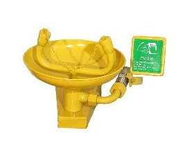 Inspection of the factory eye cleaner * Economy wall-mounted eye cleaner * ABS hanging wall type double-mouth eyewash
