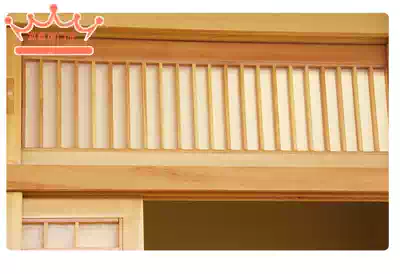 He room lattice door barrier door Japanese sliding door pull door bar small grid fan Japanese tatami door bar bar