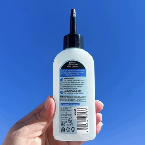 Лечебная сыворотка с салициловой кислотой для кожи головы, Германия, уход за кожей головы, глубокое очищение