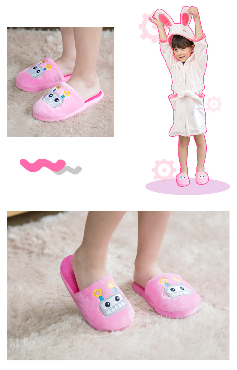 Pantoufles enfants en autre LEMONKID pour hiver - semelle EVA - Ref 1010811 Image 14