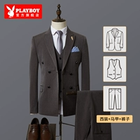 1902 Браун [костюм+жилет+брюки]