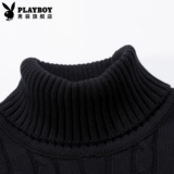 Playboy, зимний свитер, мужской трендовый трикотажный кардиган, увеличенная толщина, облегающий крой, оверсайз