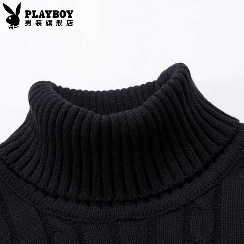 Playboy, зимний свитер, мужской трендовый трикотажный кардиган, увеличенная толщина, облегающий крой, оверсайз