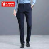 Playboy, осенние штаны для мальчиков, облегающий крой, свободный прямой крой