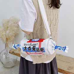 Smell Library White Rabbit Milk Candy Bag Women's 2021 New Creative Cute Girl Heart Cute Single Shoulder Bag