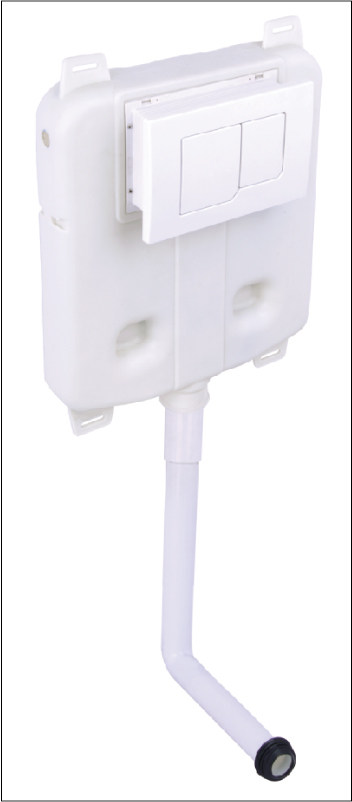 Concealed wall water tank-built-in hidden water tank-squatting toilet invisible water tank-bathroom squatting toilet water tank