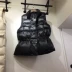 Quần áo bóng loáng thời trang hoang dã eo thon cotton mỏng vest nữ mùa đông ấm áo vest cotton áo dạ nữ Áo vest