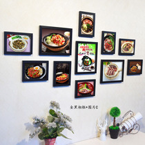 Claypot rice pot rice decorative painting photo wall Guangdong flavor food culture hanging painting restaurant wall painting restaurant wall mural