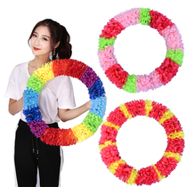 Sports games admission props Opening ceremony Hand garland Kindergarten dance gymnastics morning exercise equipment Exercise props custom-made