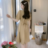 Летнее платье, летняя одежда, ретро приталенный корсет, длинная юбка, коллекция 2022