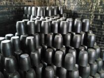 High temperature resistant clay graphite crucible small pliers pot metallurgical melting copper aluminum gold silver lead and zinc test iron effluent rate Crucible