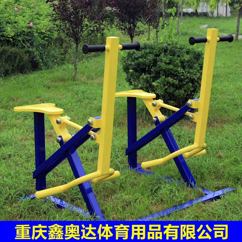 Outdoor fitness equipment Outdoor fitness path Single riding machine Double riding machine Double riding machine