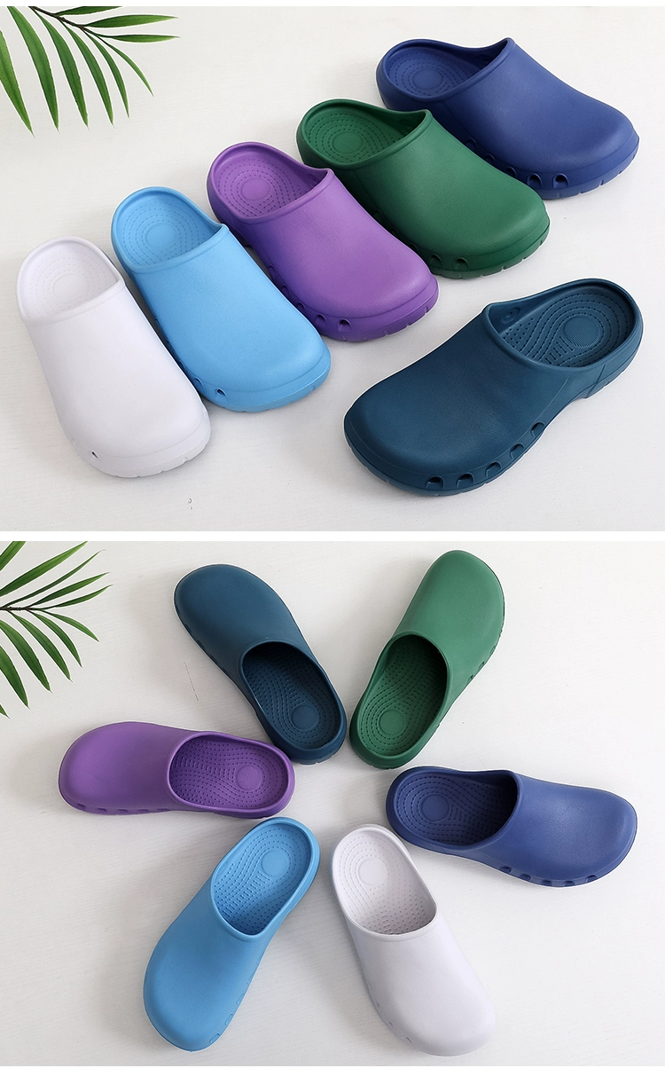 Surgical shoes women's non-slip medical operating room slippers men's thick-soled non-stuffy medical laboratory slippers