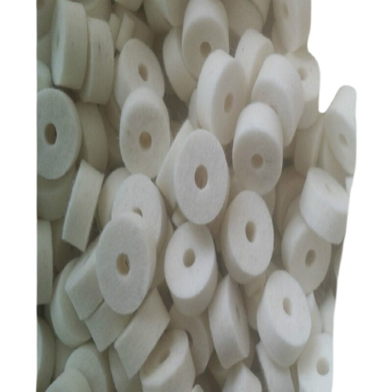Winding Machine Wool Felt Lacquered Wire Thread Cotton Press Wire Pinch Wire Clamp Thread Felt Round Loom Dust Seal Industrial Felt Washer