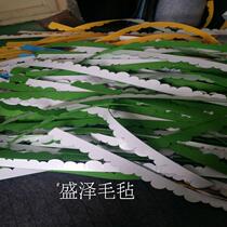 Back glue felt strips sealing back adhesive strips Industrial felt strips 30 * 1000 thickness 1-5mm thick dimensioning