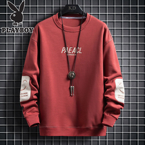 Playboy 2021 New sweater men Youth youth Spring Autumn Tide card ins students long sleeve T-shirt clothes