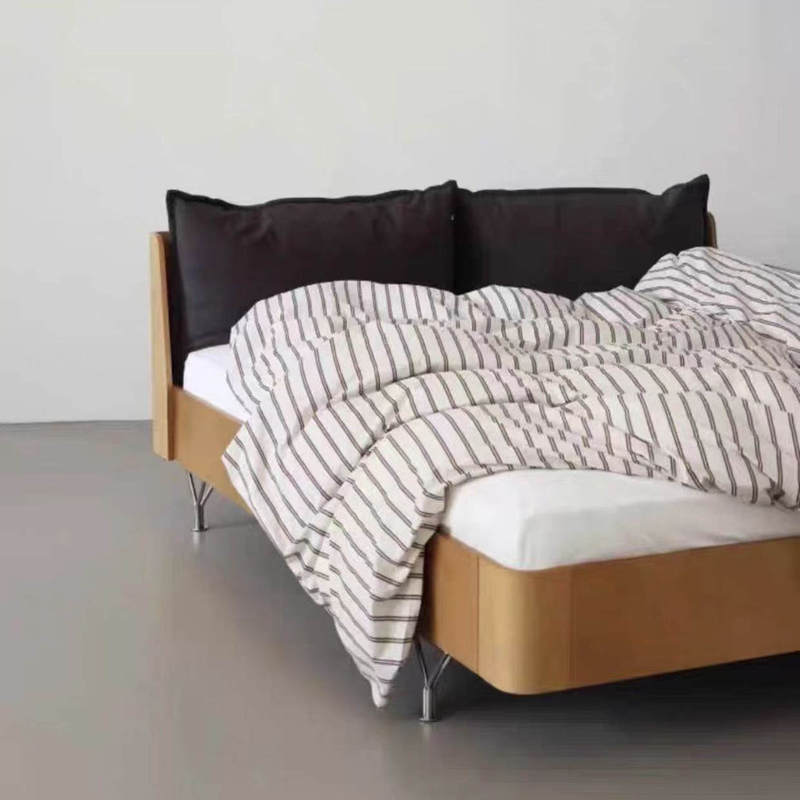 Lamia Solid Wood Double Bed 1.935m No Headboard Electric Smart Bed Frame Removable and Washable 1.2 Children's Bed Lamia Solid Wood Double Bed 1.935m No Headboard Electric Smart Bed Frame Removable and Washable 1.2 Children's Bed