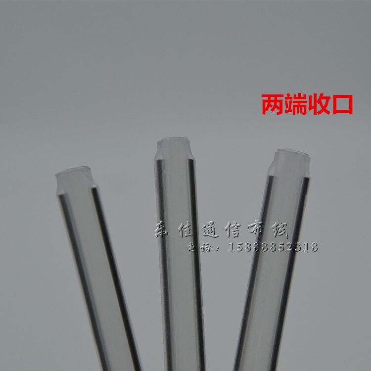 Double steel needle leather cable heat shrinkable tube leather fiber fusion sleeving leather cable fiber optic heat shrink protection tube
