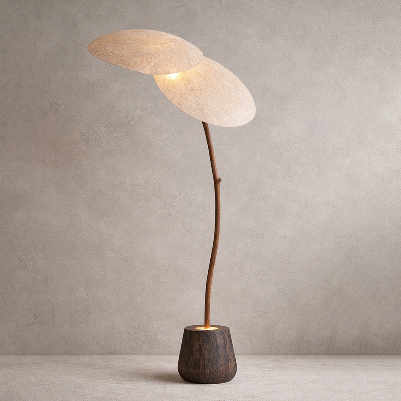 Light and Shape Creation Institute's Personalized Creative Wabi-Sabi Style Floor Lamp for Living Room and Bedroom, Artistic High-End Atmosphere Decorative Lamp Light and Shape Creation Institute's Personalized Creative Wabi-Sabi Style Floor Lamp for Living Room and Bedroom, Artistic High-End Atmosphere Decorative Lamp