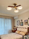 Medieval Style Living Room New Creative Glass Cover Chandelier French Light Luxury Style Bedroom Study High-End Chandelier