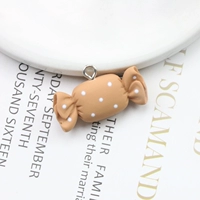 № 15 кофе -коричневая конфеты (с железным ободом) L305