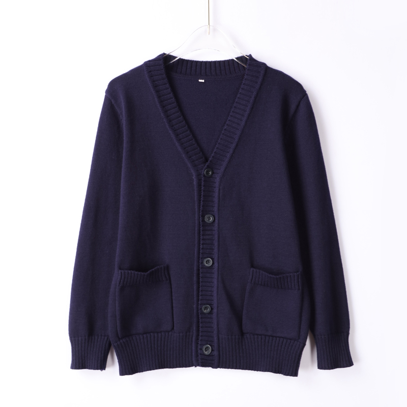 Weimando y tá áo len áo khoác cardigan cộng nhung dày ẩn áo len màu xanh quần áo làm việc quần áo y tá mùa đông cổ chữ V