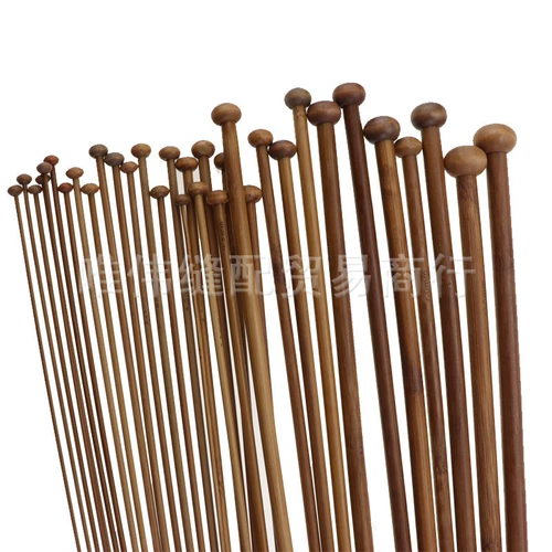 18 Pay/Set 36 Plet Igle Single -Heded Bamboo -Bambo, бамбуковая угольная палочка, деревянная масса для шарф -шарф с длинным игольчатым свитером