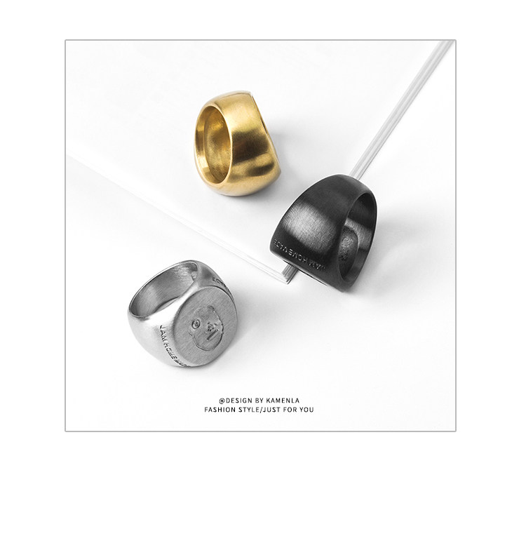 Bague mixte OTHER   en Acier au titane - Ref 3088331 Image 12