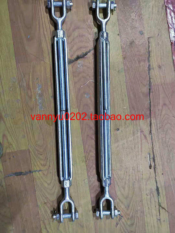 230632230612 marine galvanized American UU double claw flower basket tightness spiral buckle OU OO 3 4 x 18