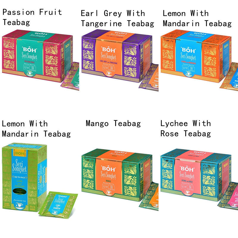 Buy 2 boxes at a time Malaysia Boh PASSION FRUIT Black Tea Count Black Tea