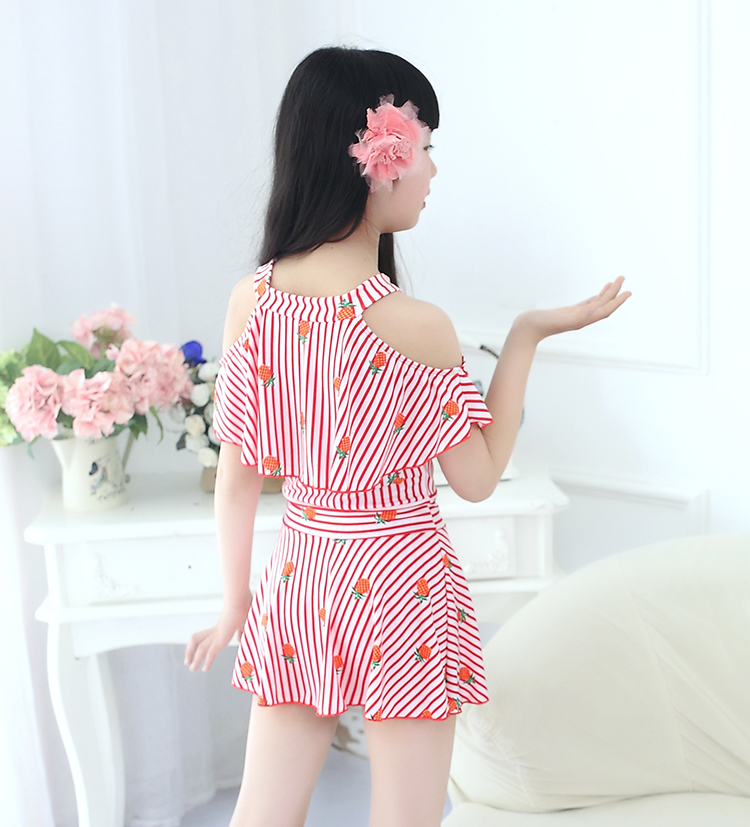 Đồ bơi cho trẻ em gái Chia công chúa Váy Boxers Big Boy Học sinh dễ thương Trẻ em bơi cô gái - Bộ đồ bơi của Kid đồ bơi cho bé gái 12 tuổi