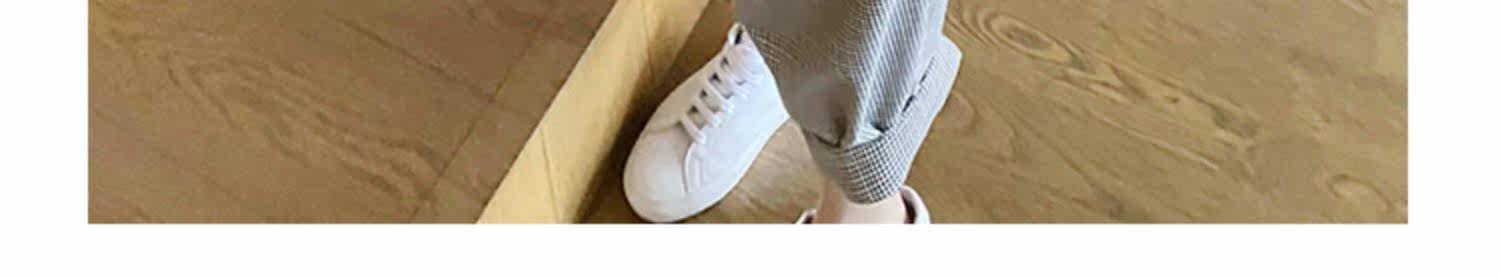 High-waisted, petite, retro checkered conical suit pants for women in the 2022 autumn, with a loose 9-inch Harem design pic 21