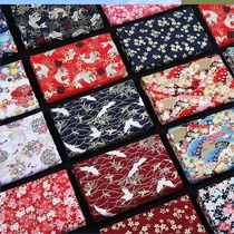 Hifeng fabric car interior and wind fabric small Japanese flower cloth cotton Chinese style Hanfu ancient cheongsam material