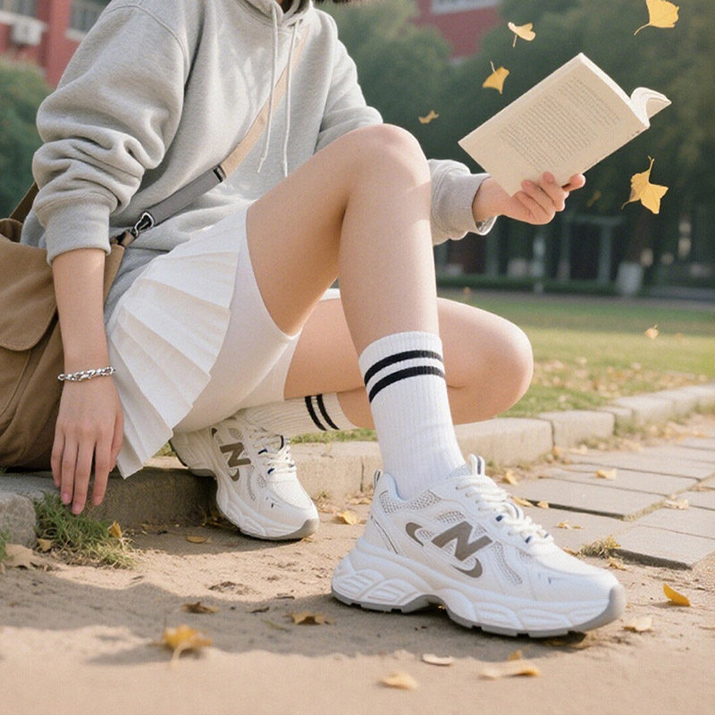 秋季新款 | 新百伦女士成人厚底透气运动鞋子女学生经典洋气时尚老爹鞋女百搭休闲鞋