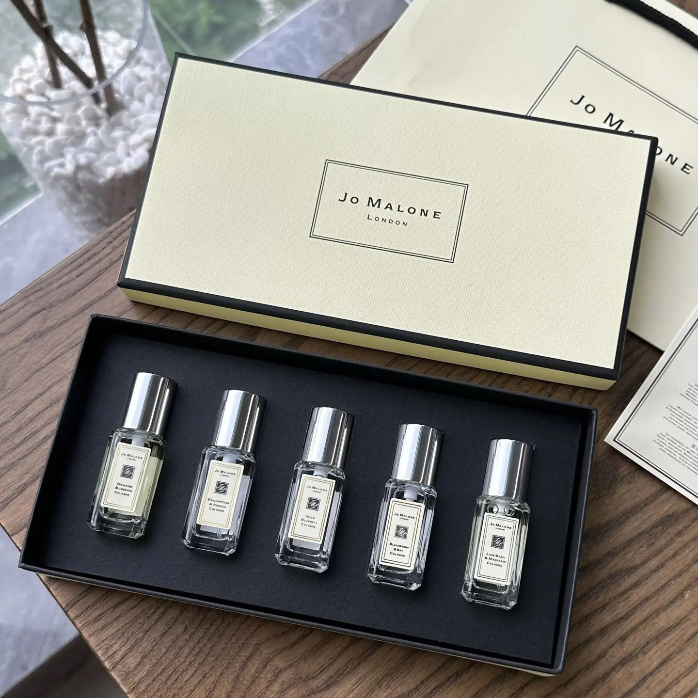 [香水小样]JoMalone祖玛珑香水情人节祖马龙蓝风铃英国梨五件套礼盒装 9ml*5