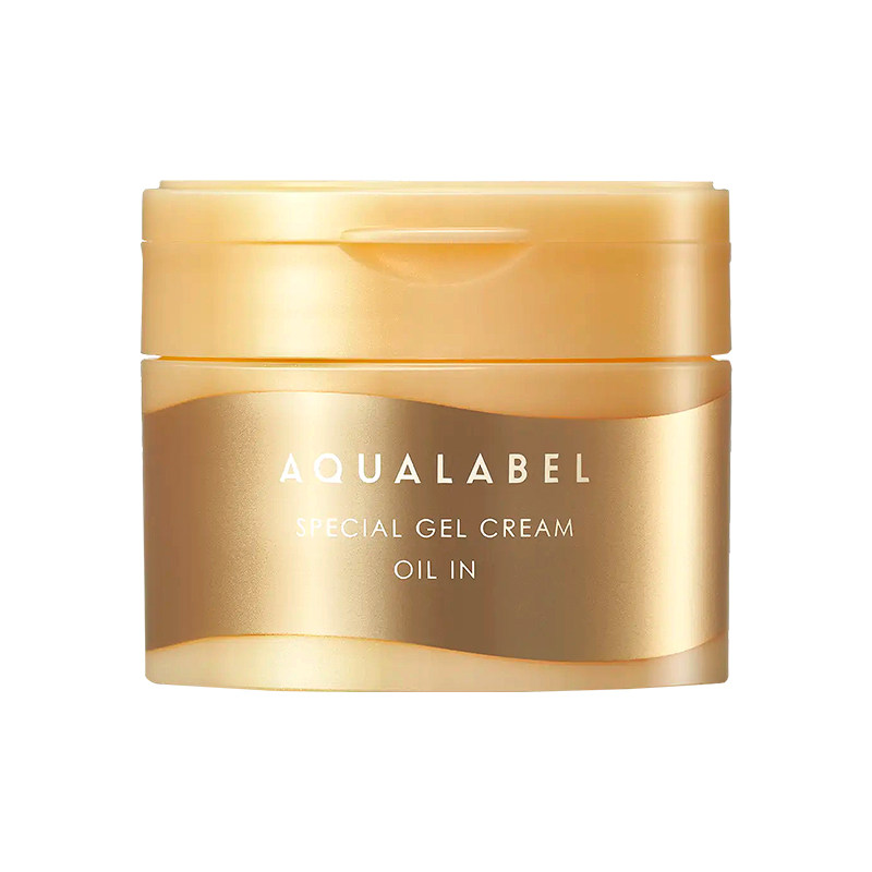 资生堂（Shiseido）水之印五合一弹力提拉紧致保湿面霜金色版90g