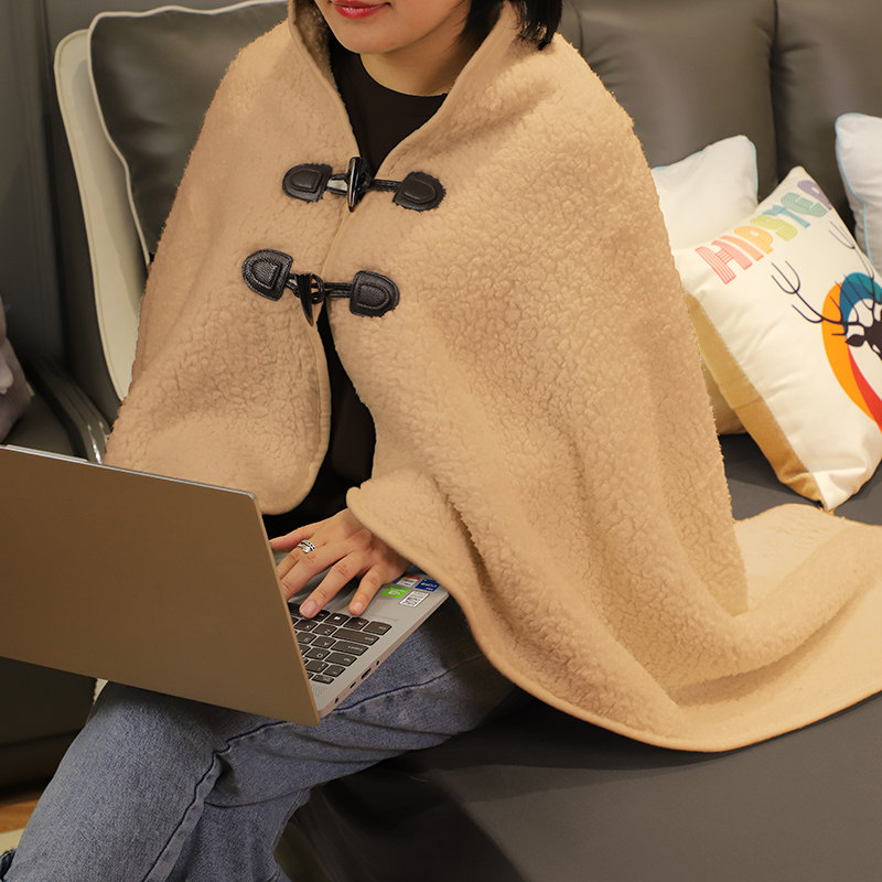 金丝莉（KINTHERI）云时裳100*150cm 云时裳配备便捷牛角扣 一扣一披轻松造型